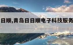 青岛日日顺,青岛日日顺电子科技服务有限公司