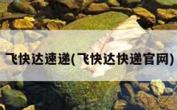 飞快达速递(飞快达快递官网)