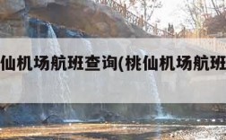 沈阳桃仙机场航班查询(桃仙机场航班时刻表)