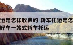 轿车托运是怎样收费的-轿车托运是怎样收费的选运好车一站式轿车托运